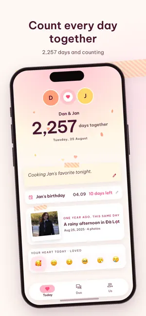 Duoly in Love Relationship App screenshot 2