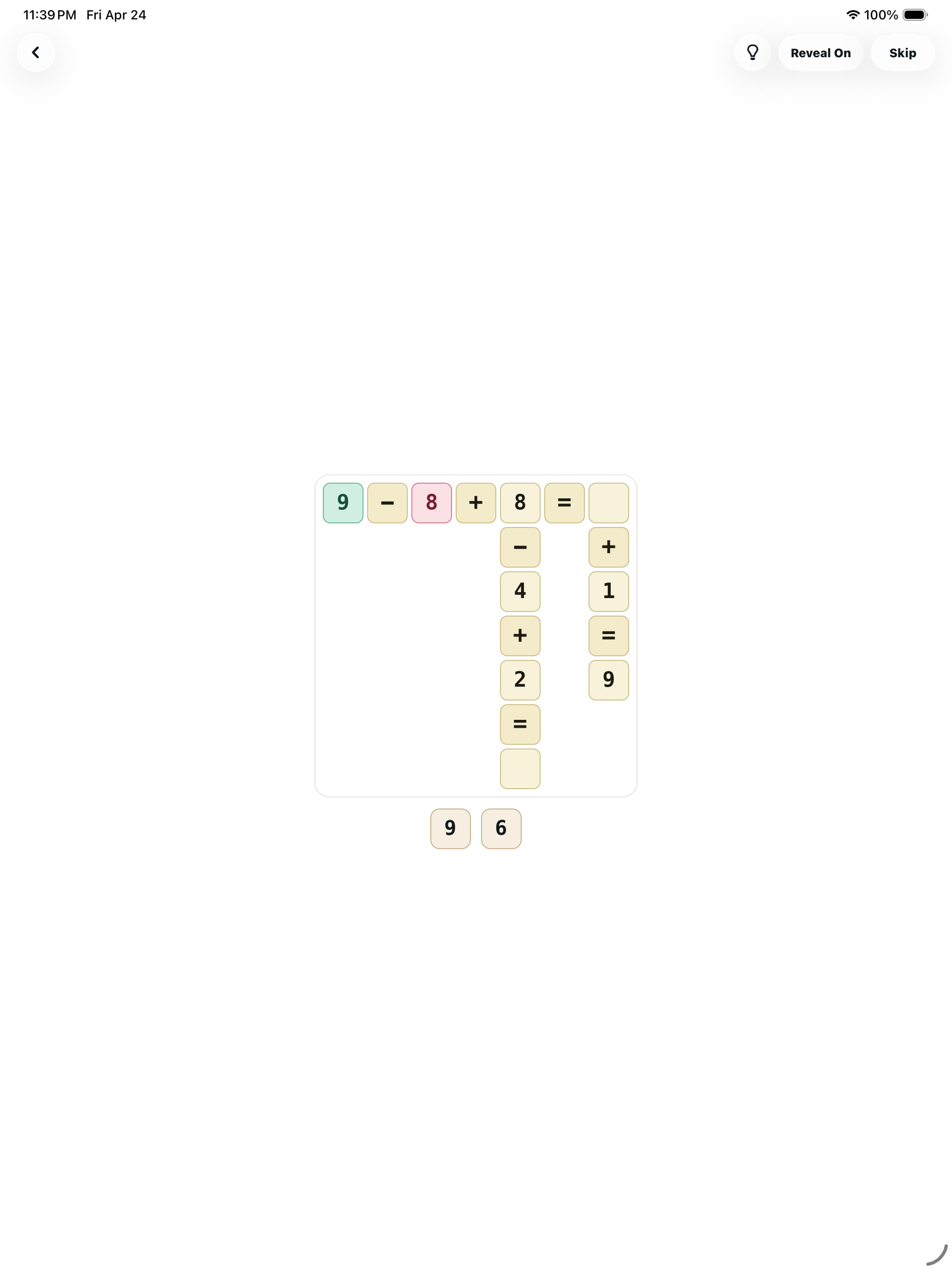 CrossMath - Daily math puzzle screenshot 6