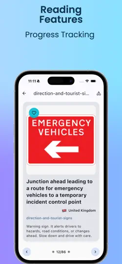 UK Road Signs. iPhone Screenshot 3