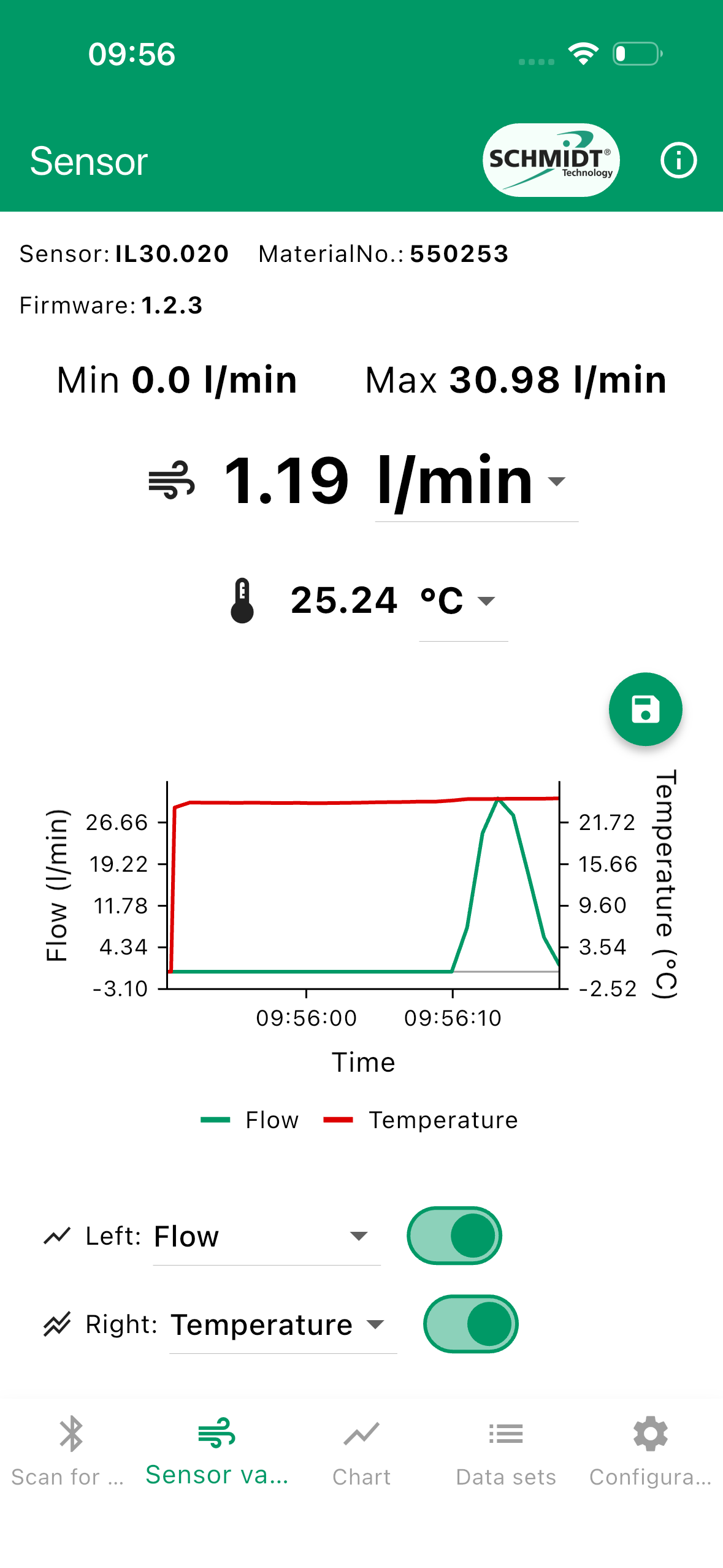 SCHMIDT® Sensor App