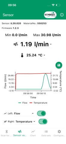 SCHMIDT® Sensor App screenshot