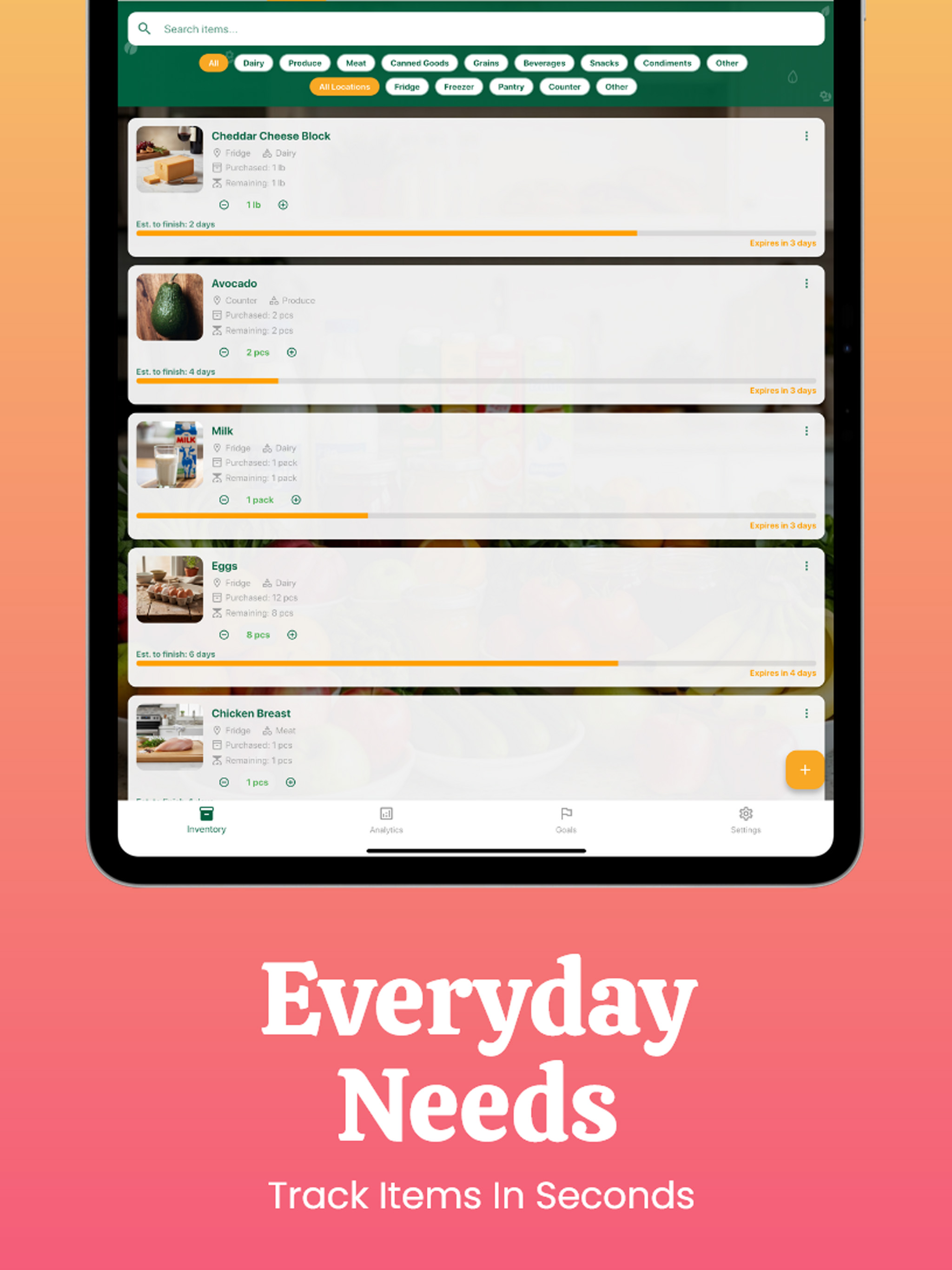 Waste Not - Expiry Tracker screenshot 8