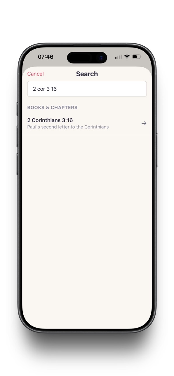 iPhone screenshot