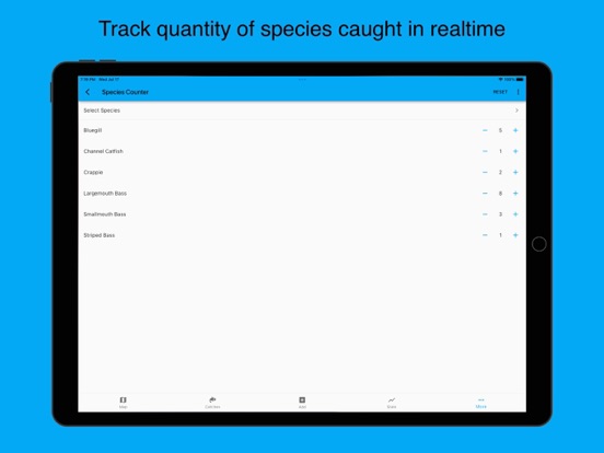 Anglers' Log - Fishing Journal iPad screenshot 8 - Sports app