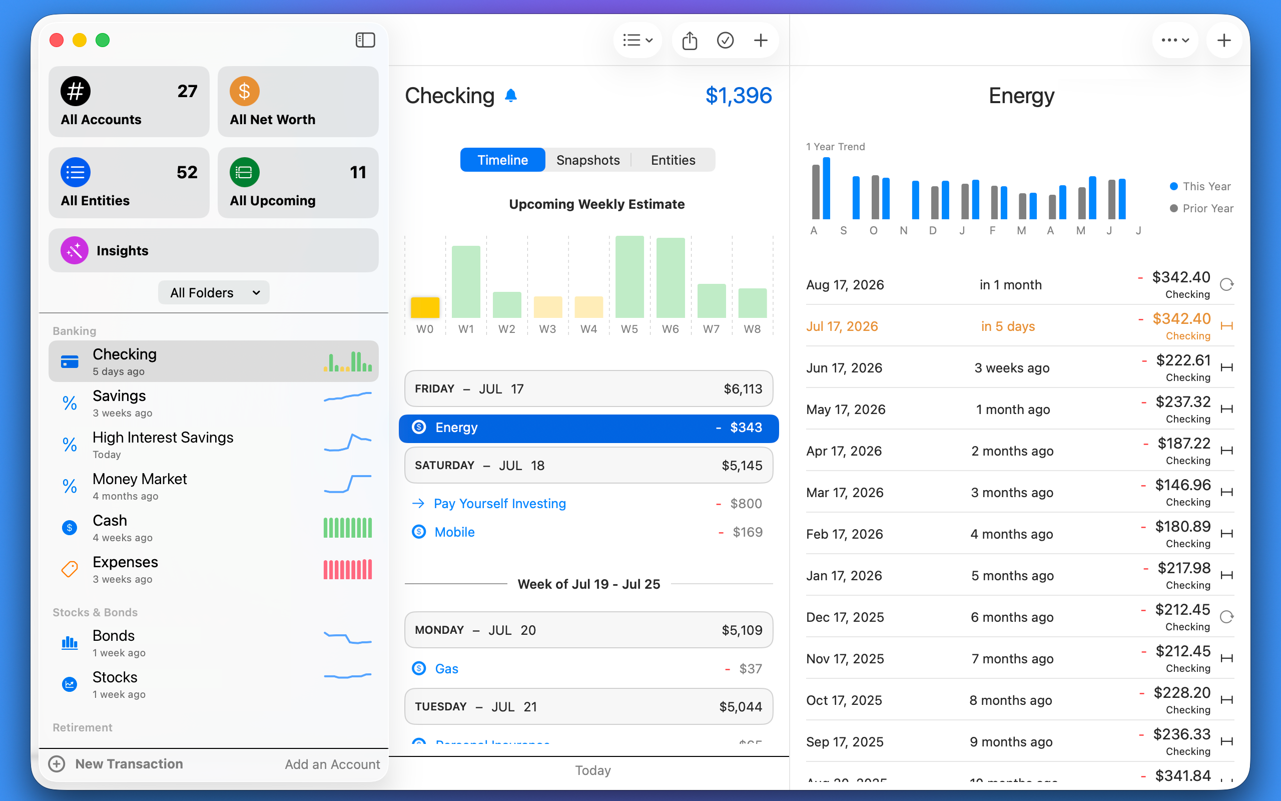 Accounts and Balances screenshot 16