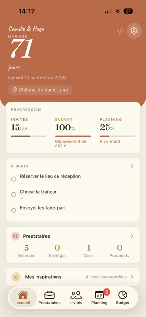 Fiancé: Wedding Planner screenshot 1