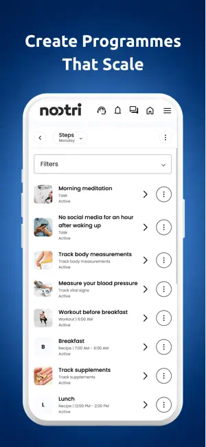 MyNootri coach screenshot 2