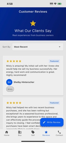 Grand Business Brokers iPhone screenshot