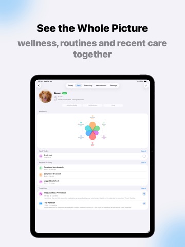 Pet Care Reminder & Tracker iPad screenshot