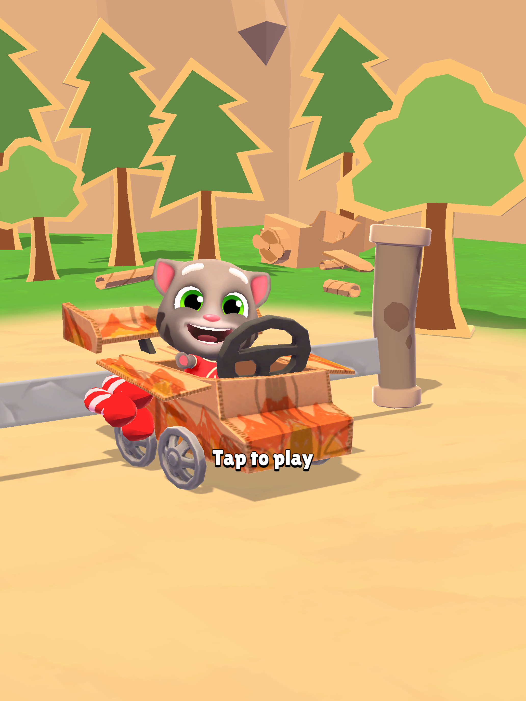 Talking Tom Epic Ride screenshot 6