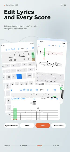 GTMaker - Sheet Music & Tabs screenshot 2