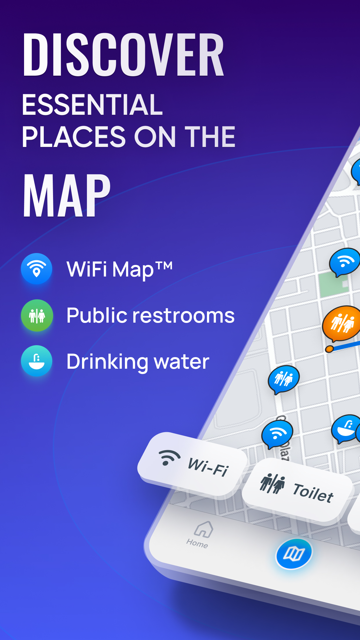 WiFi Map・eSIM, Internet Finder