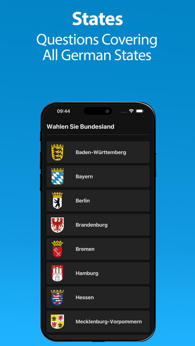Leben in Deutschland 310Fragen Screenshot