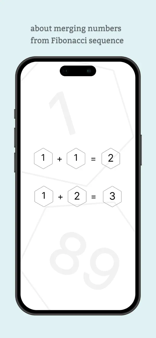 #3. Fibonacci Hex Merge (iOS) Ved: Anastasiia Malinina