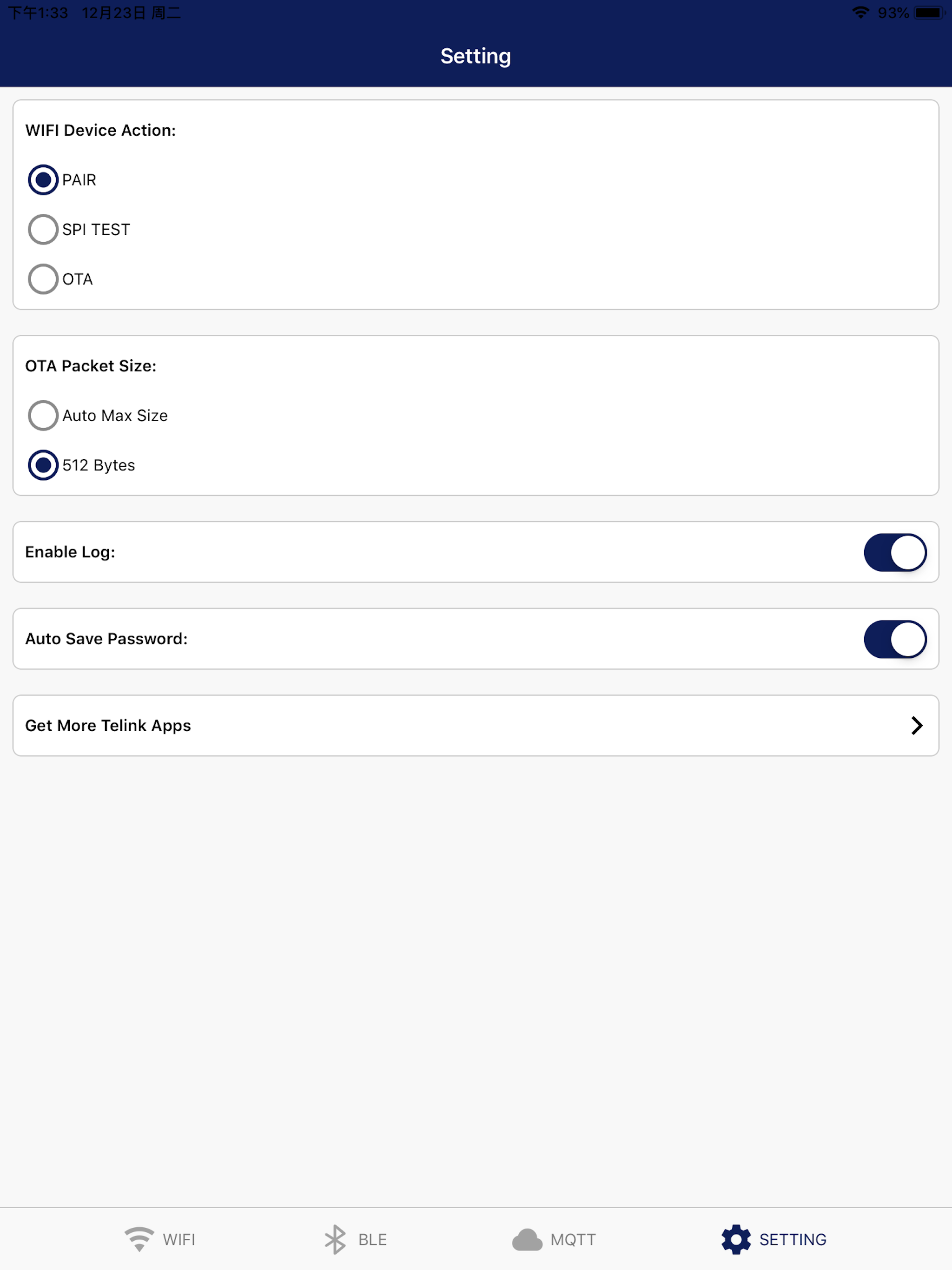 TelinkWifi screenshot 13