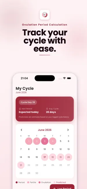 Fertility Tracker | Ovulation screenshot 1