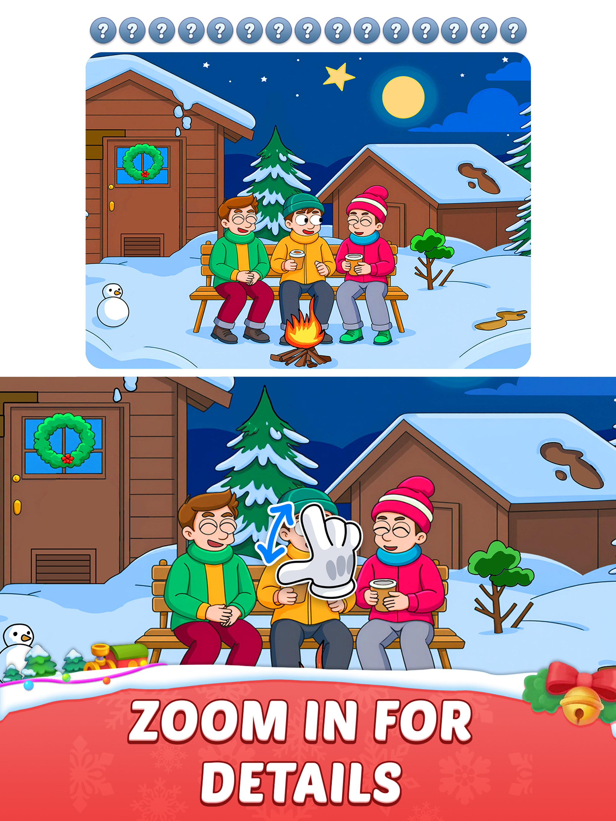 Christmas Find Differences