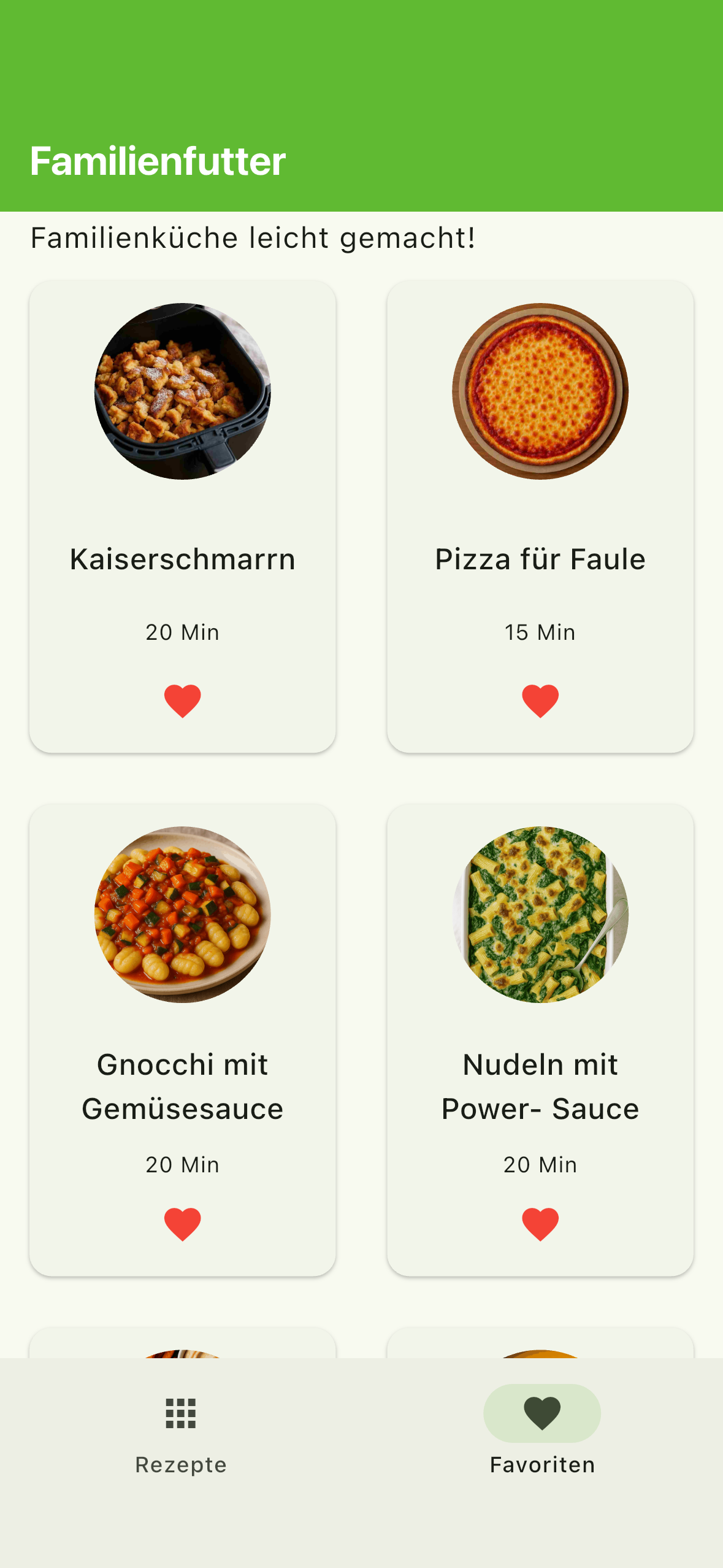 Familienfutter