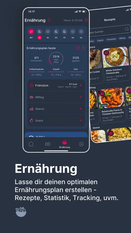GYMKY - Fitness & KI Ernährung screenshot 4 of 8