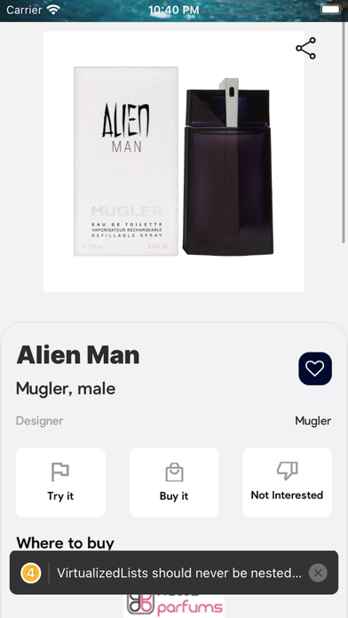 Sentience perfumes