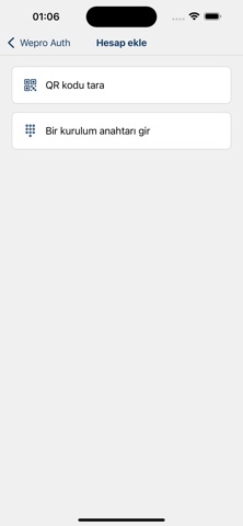 Wepro Auth screenshot