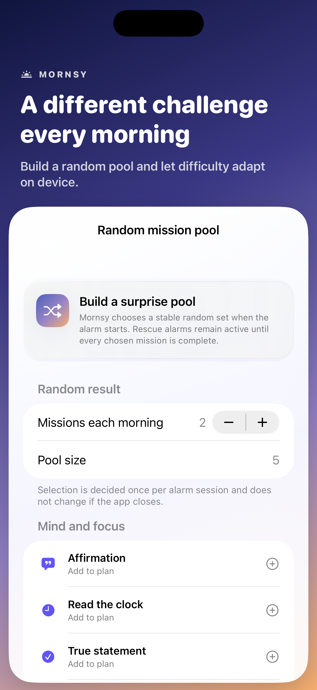 Mornsy: Mission Alarm Clock screenshot 5