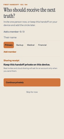 Care Handoff: Caregiver Log Screenshot 4 of 10