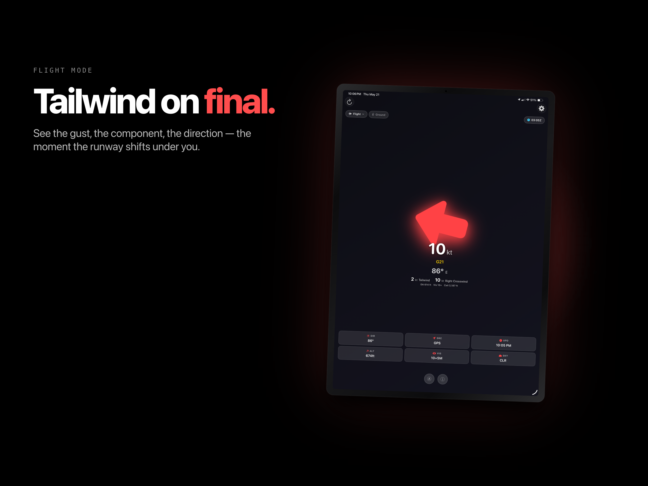 Relative Wind Compass screenshot 13