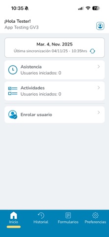 GeoVictoria Equipos screenshot