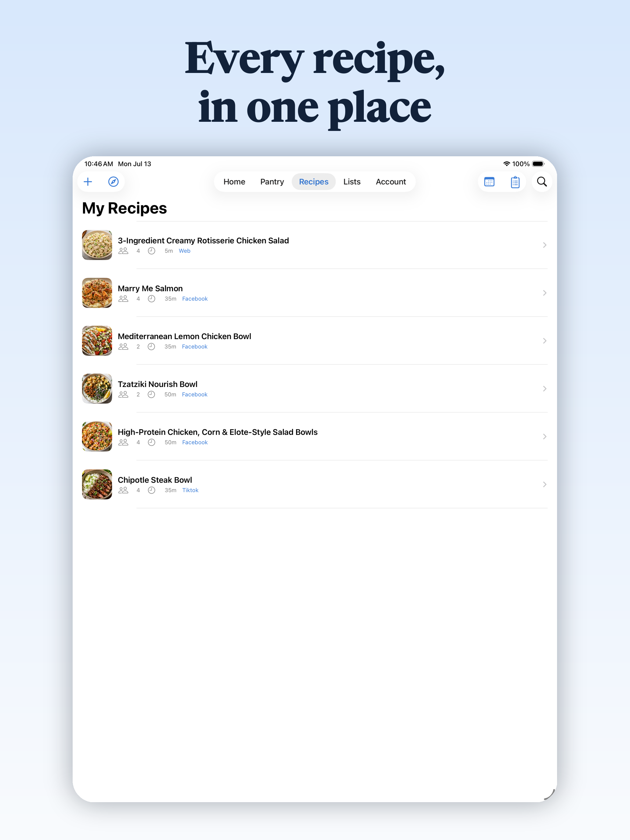The Pantry Butler: Recipe Box screenshot 13