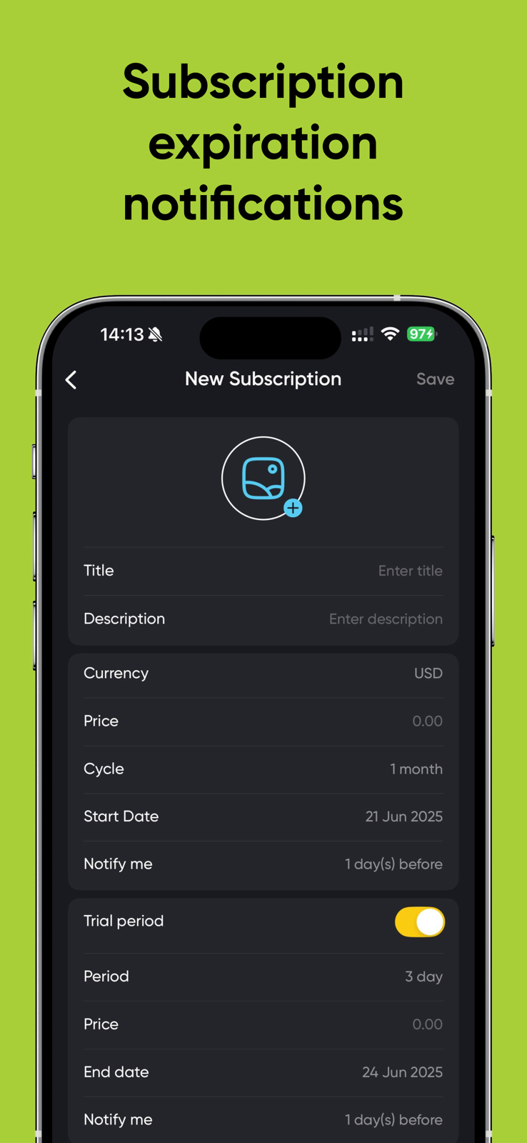 App screenshot