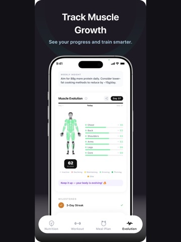 Kyno: AI Coach & Calorie Scan iPad screenshot
