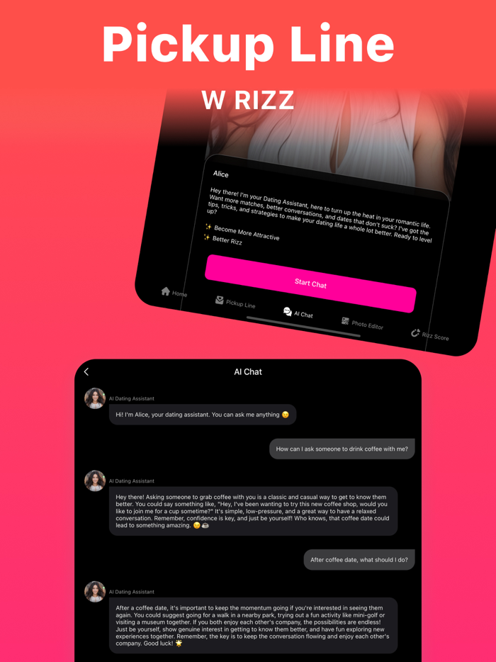 Texting AI - Wingman