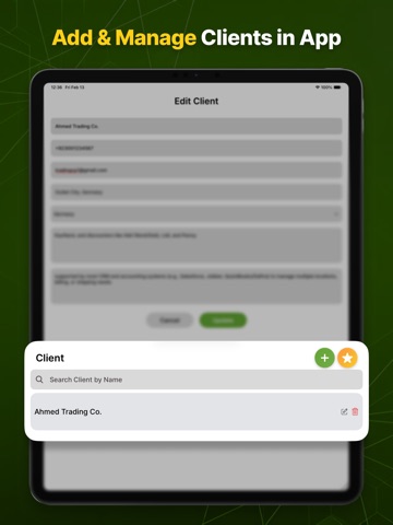 Invoice Maker & Billing App iPad screenshot