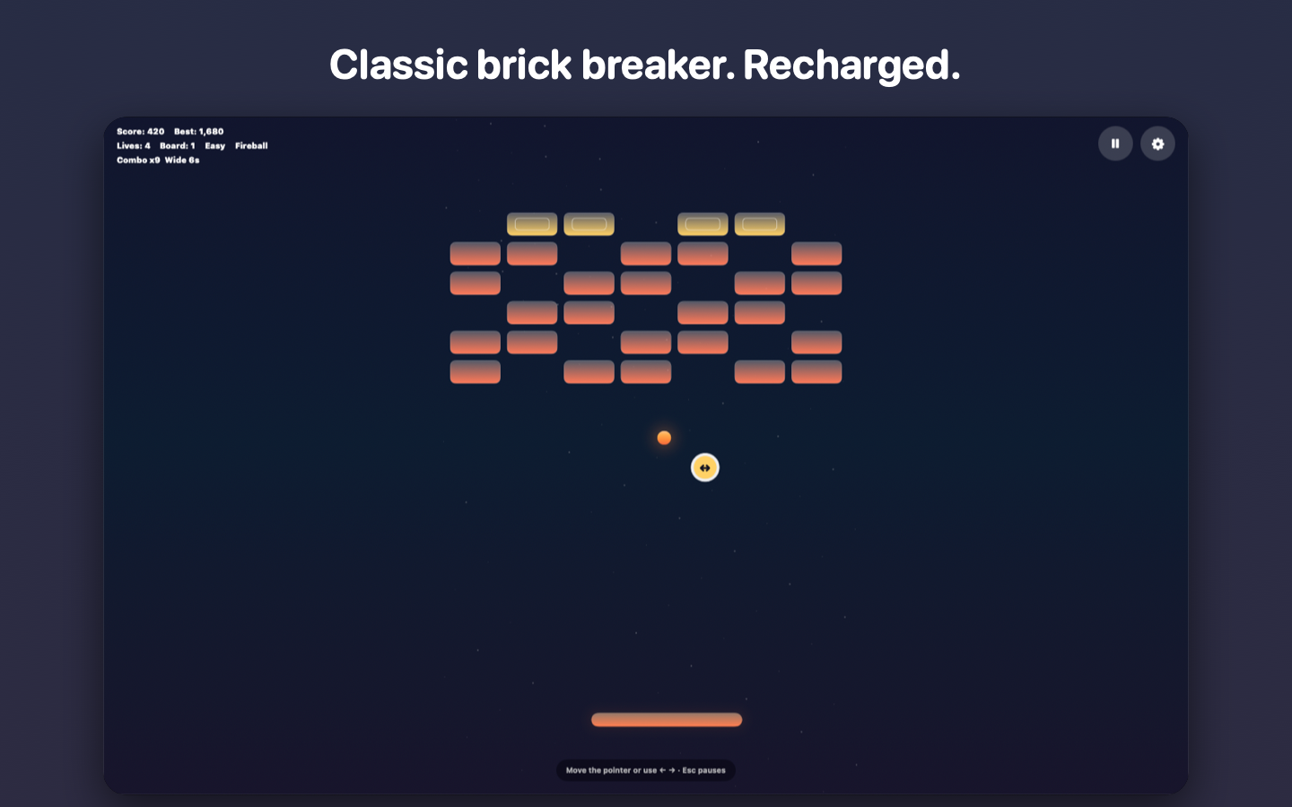 Breakout - GameWobble screenshot 21