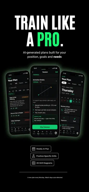 Tekz AI - Football Performance screenshot 2 of 6