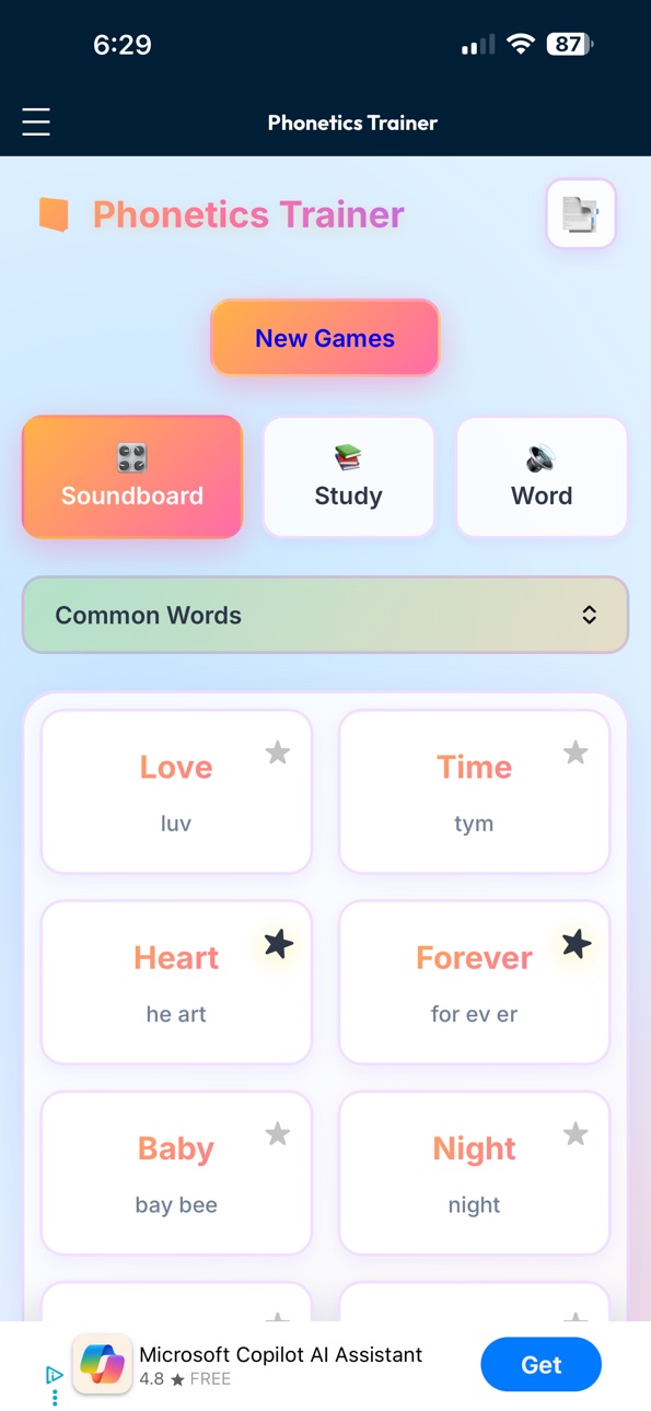 iPhone screenshot