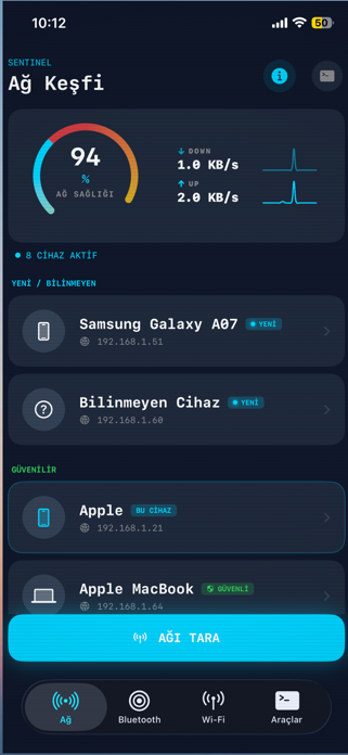 Sentinel: Wifi Network Scanner Screenshot 2 of 5