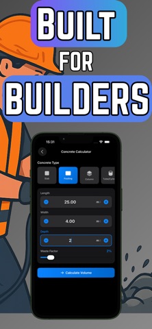 Construction Calculator ConPro screenshot