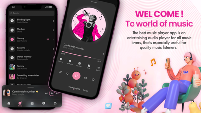offline music player - songs Screenshot 1 - AppWisp.com