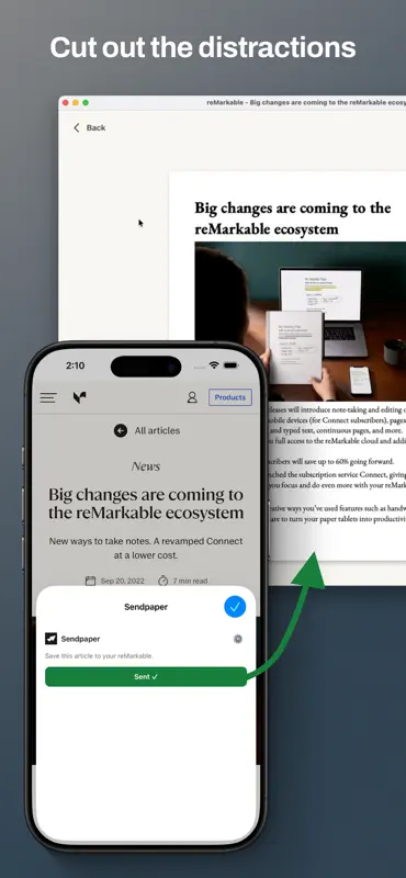 SendPaper screenshot 2 of 3