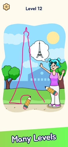 Draw Puzzle: Funny Brain Games screenshot
