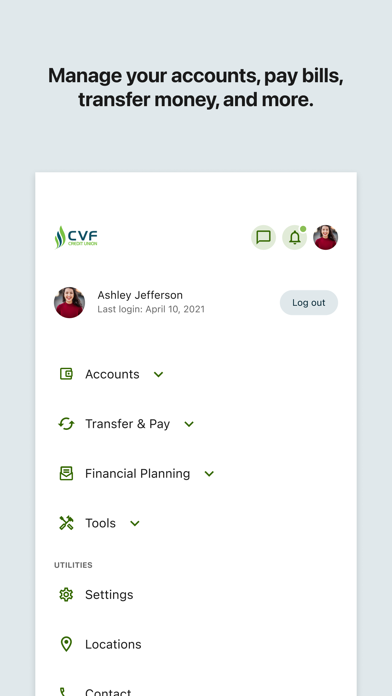 Catholic Vantage Financial CU Screenshot