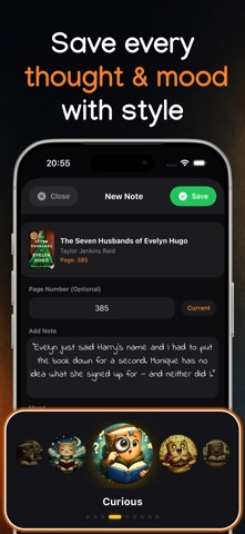 furtherbook: Reading Journal iPhone screenshot 2
