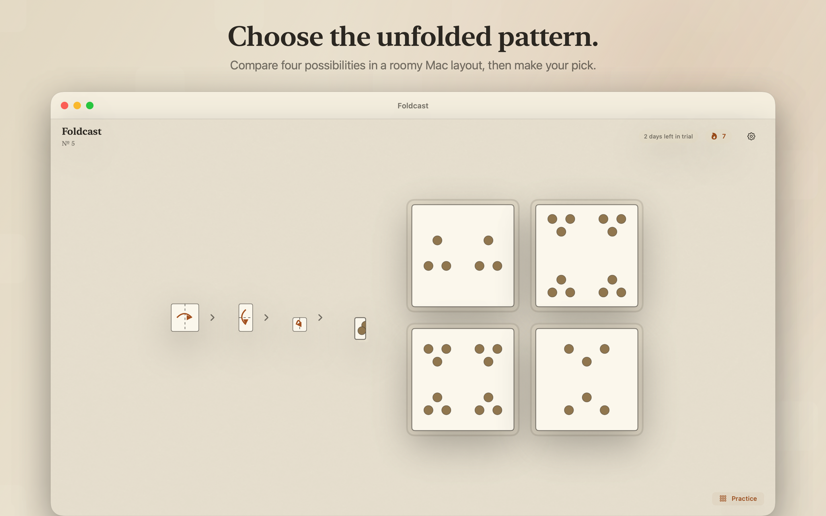 Foldcast: Paper Folding Game screenshot 13