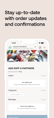 Blue Flag Seafoods screenshot