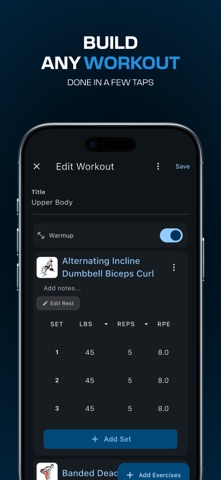 LiftTrack: Strength Training Screenshot 6 of 7