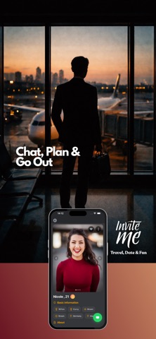 Invite Me: Travel Buddy & Meet iPhone screenshot
