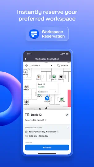 Скриншот Zoom Workplace For Intune на iPhone 7