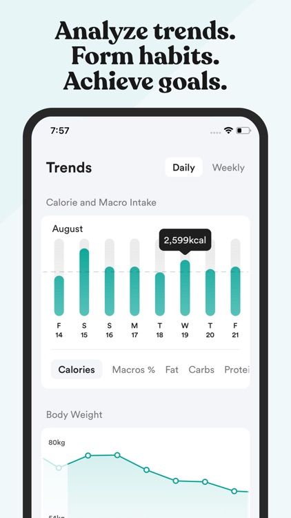 Diet & Food Tracker: EatWell screenshot-3